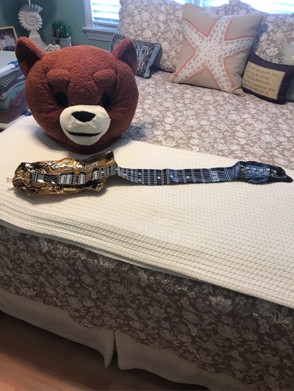 Bear Head & Inflatable Guitar (from Danny Go show)